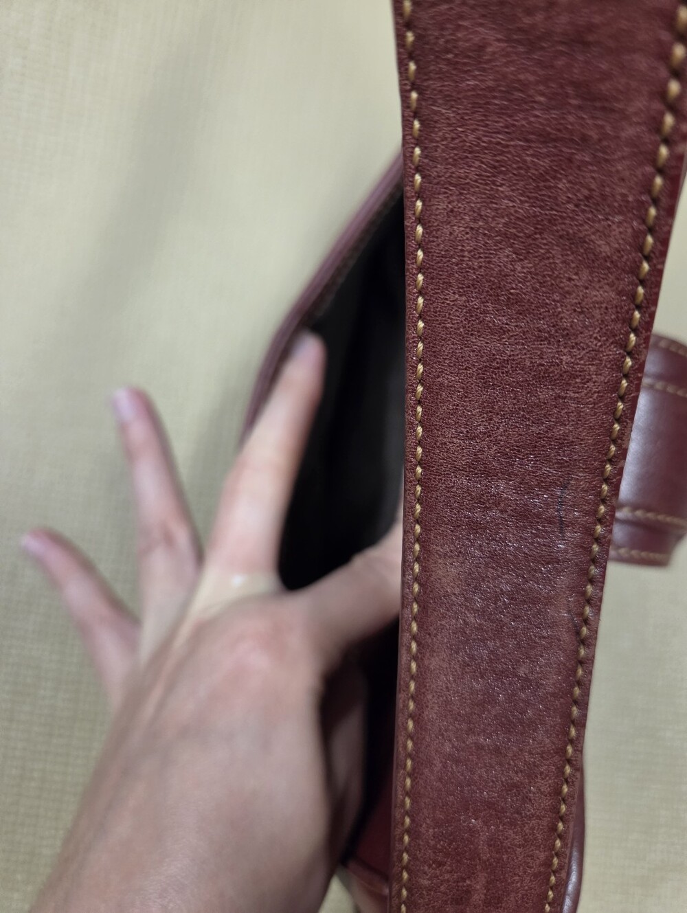 Vintage Y2K Coach Hamptons Soho Burgundy Leather Buckle Shoulder Bag Purse EUC - Picture 5 of 13